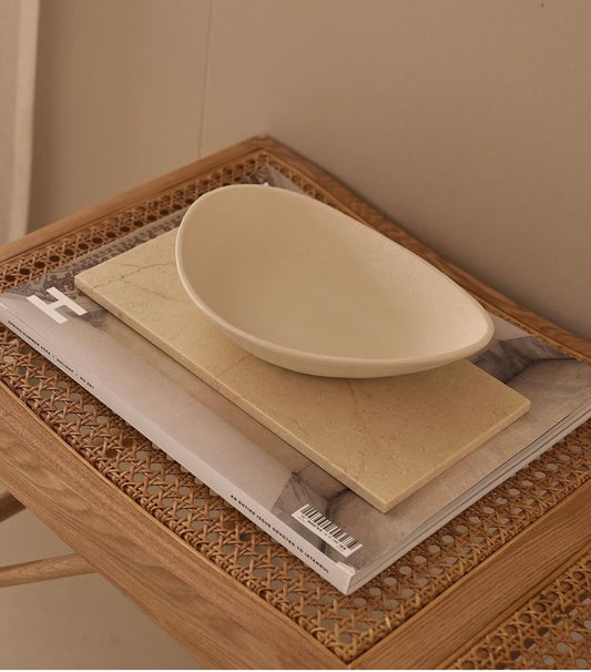 Marmeren Dienblad Beige